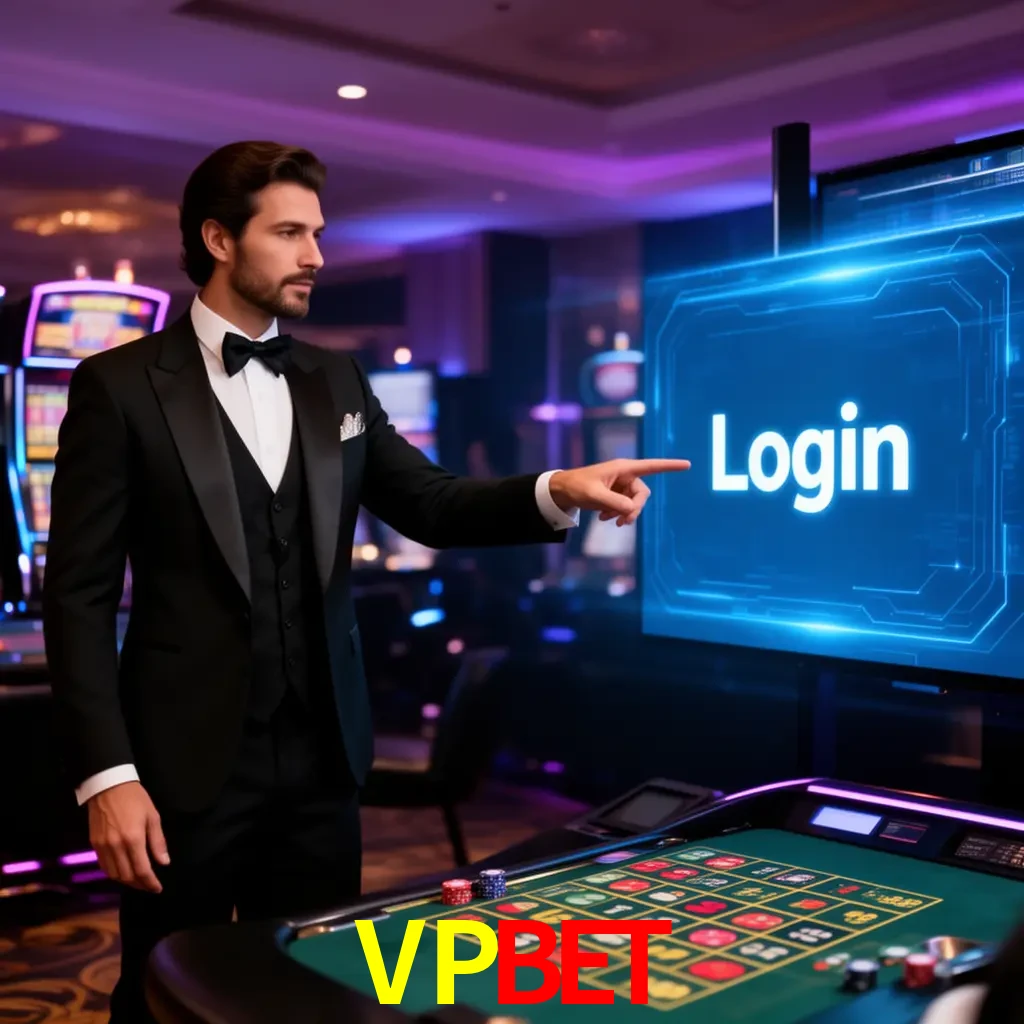 VPBET Login - OTP, cuenta y soporte Pantalla VPBET Login con OTP, contraseña, cuenta segura y soporte móvil